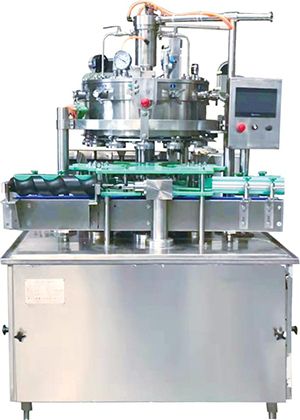 ZD-4(12)全自動型等壓灌裝機 ZD-4(12)全自動型等壓灌裝機